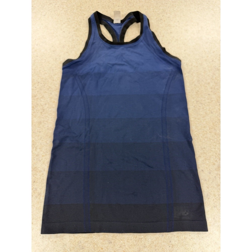 New Balance Navy Performance Racerback Tank maybe medium